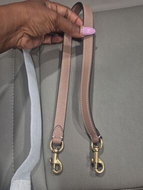 Coach Detachable Nutmeg/ Tan Leather Shoulder / Handbag Strap w/ Gold Hardware